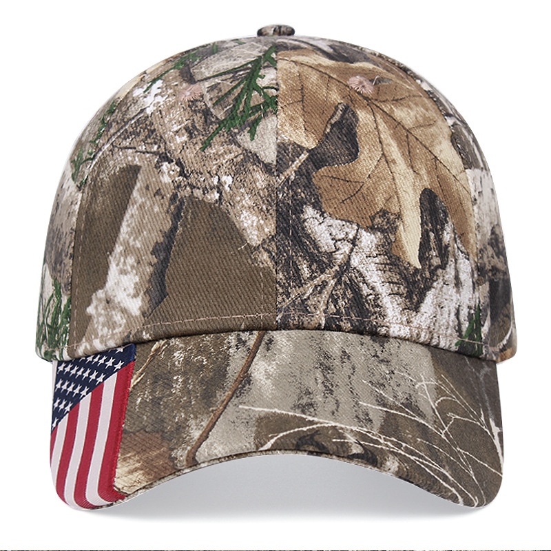 Hunting Camo Baseball Hat Outdoor Camouflage Cap Baseball USA custom logo Baseball Cap