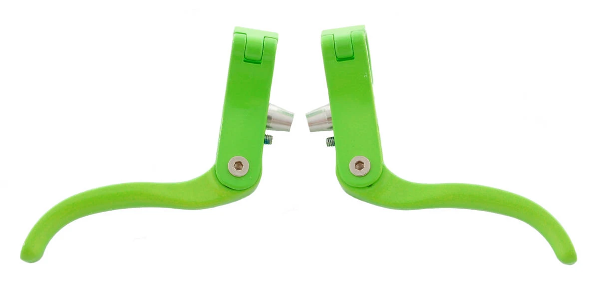 High quality strong 6061 22mm 23.5mm barrel adjuster alloy fit handlebars colored bicycle brake lever set