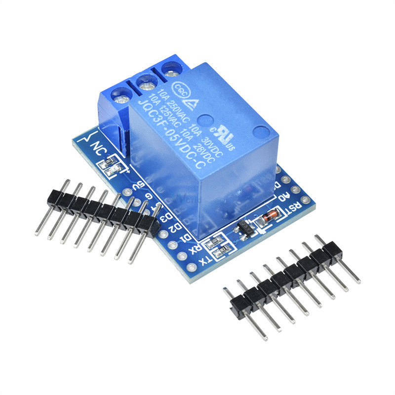 YT For Wemos D1 Mini Relay Shield One Channel for Wemos D1 Mini Relay Module ESP8266 Development Board