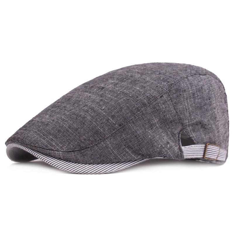 Adjustable Beret Caps Outdoor Sun Breathable Bone Brim Hats Womens Mens Flat Berets Hat