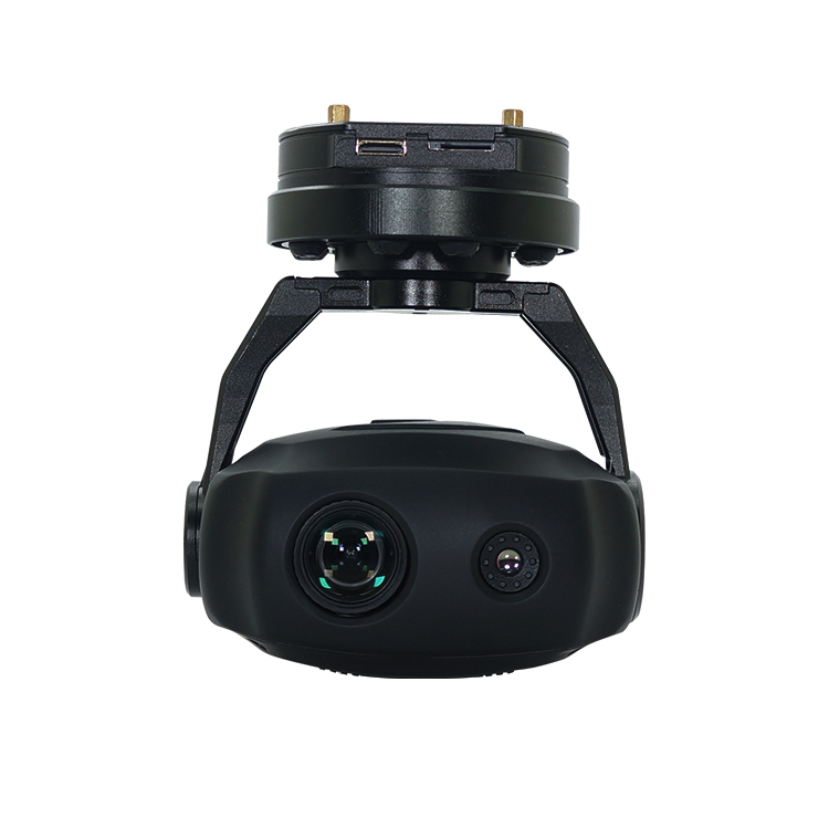 Foxtech Bi-фокус 10X оптический зум 320x240 ИК термический фотоаппарат с 2-оси Gimbal