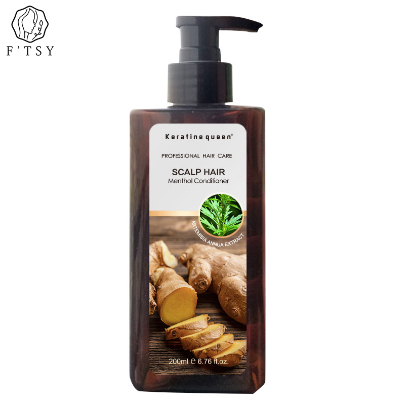 Organic Natural Turmeric Hair Growth Shampoo and Conditioner Herbal Formula Anti-loss Shampoo Set