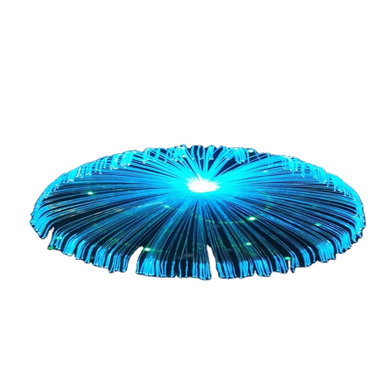 RAYERA FACTORY DIRECT SUPPLY RGB PMMA OPTIC-FIBER LIGHTING JELLY-FISH LAMP 30CM COLORFUL CHANDELIER