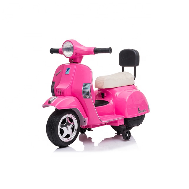 Лицензированный мини-мотоцикл VESPA, Детский Электрический мотоцикл для детей, цена