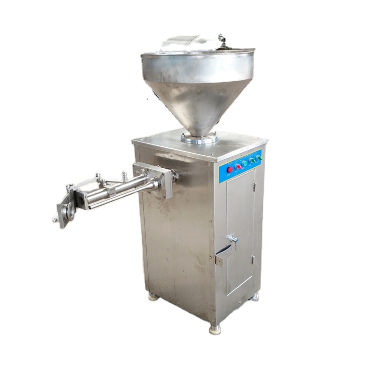 Factory Price Industrial Vacuum Pneumatic Dosing Hydraulic Sausage Clipper Stuffer/ Sausage Stuffing Machine