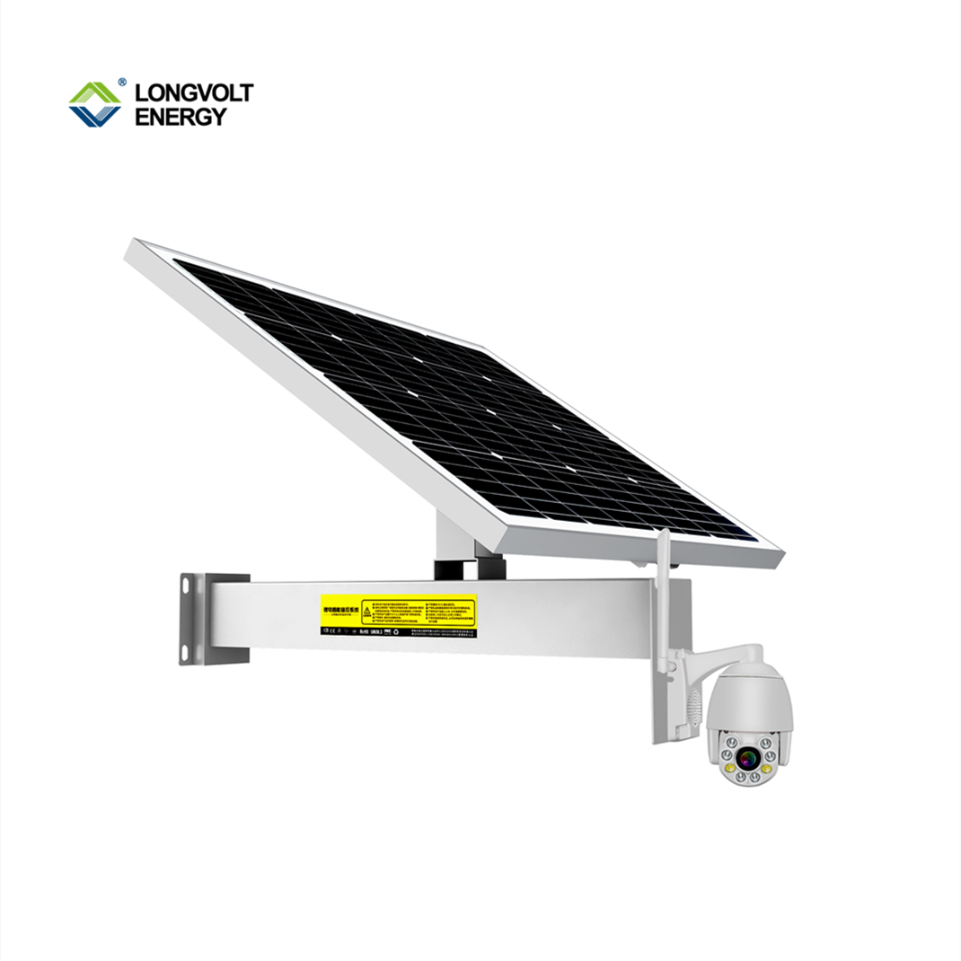 Наружная Водонепроницаемая Солнечная ptz-камера LONGVOLT IP65 4g с литиевой батареей