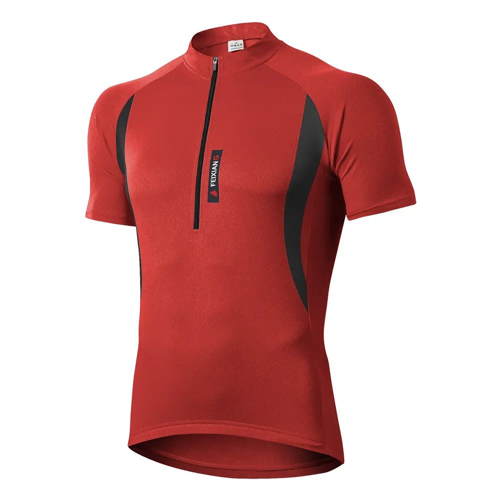 Custom Quick Dry Mens Cycling Jersey Short Sleeve MTB Jersey Cycling Shirts