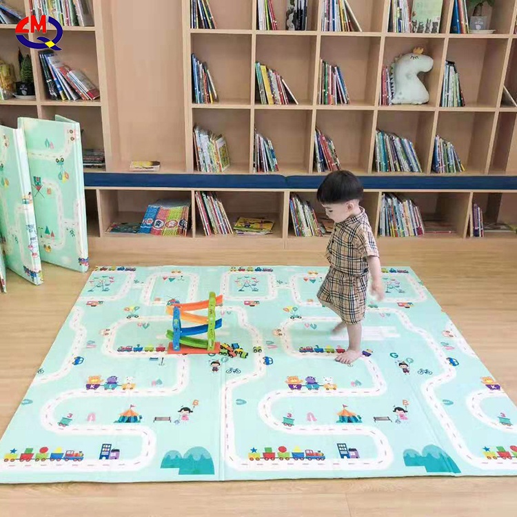 Детский игровой коврик-пазл xpe, Детские утолщенные игрушки, коврик для ползания