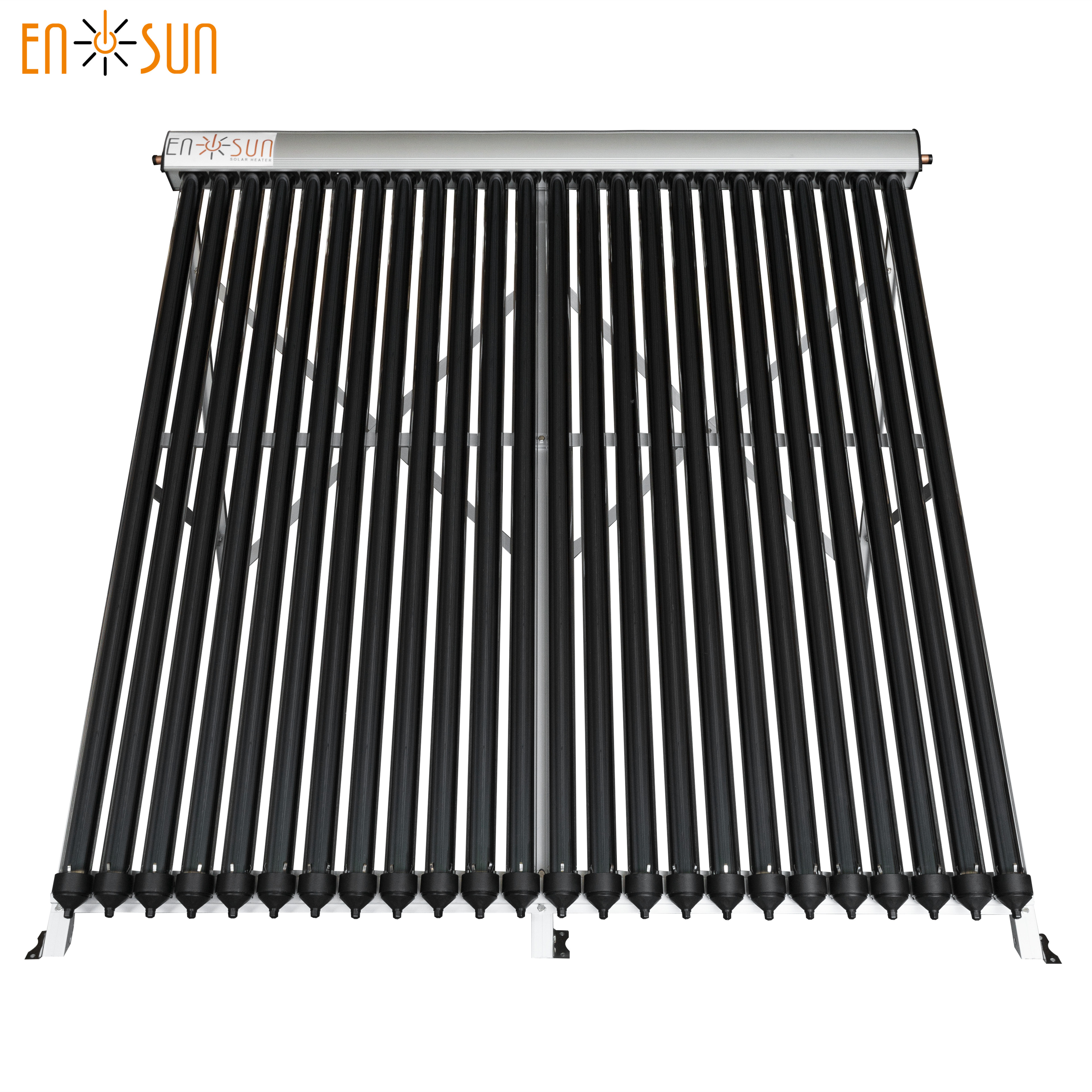 evacuated solar collector 24 tubes solar geyser tank less solar collector evacuated vacuum tube