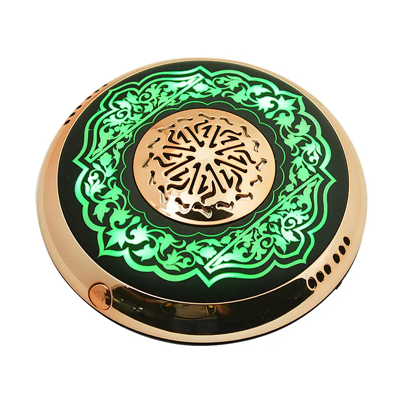 Equantu for islamic gifts mini quran speaker heating essential oil remote control mp3 digital led portable quran player