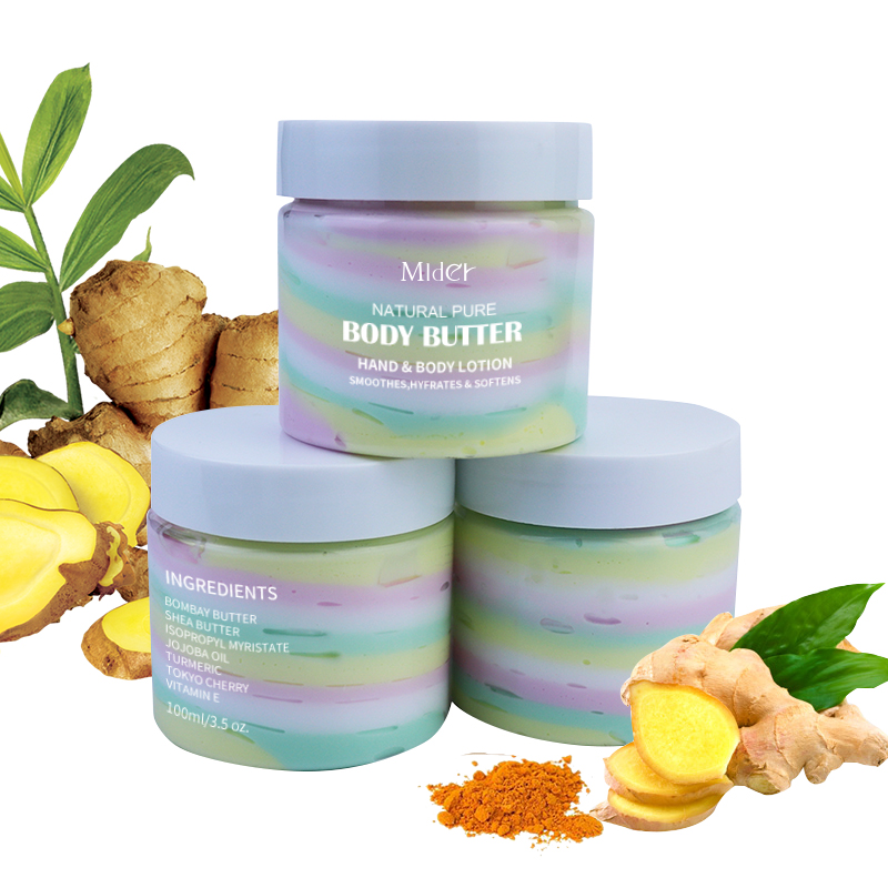 Private Label Moisturizing Whitening Body butter Soothing Repair Brightening Body Lotion