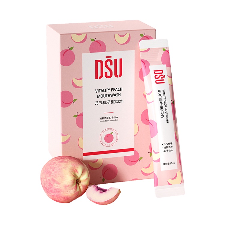 BIOAQUA Private Label Peach mint Lemon flavour wholesale portable Mouthwash concentrate best Mouthwash10ml