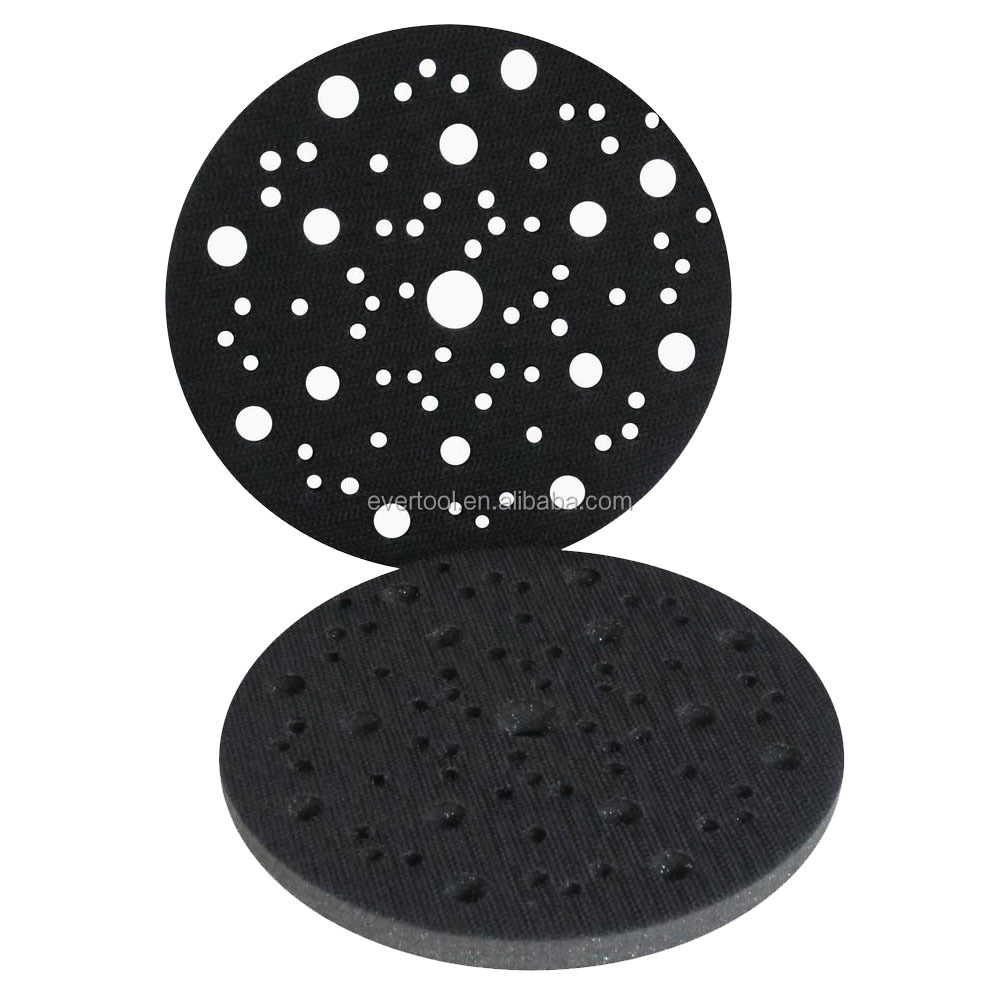 150mm Multi-Holes Hook and Loop Soft Sponge Pad