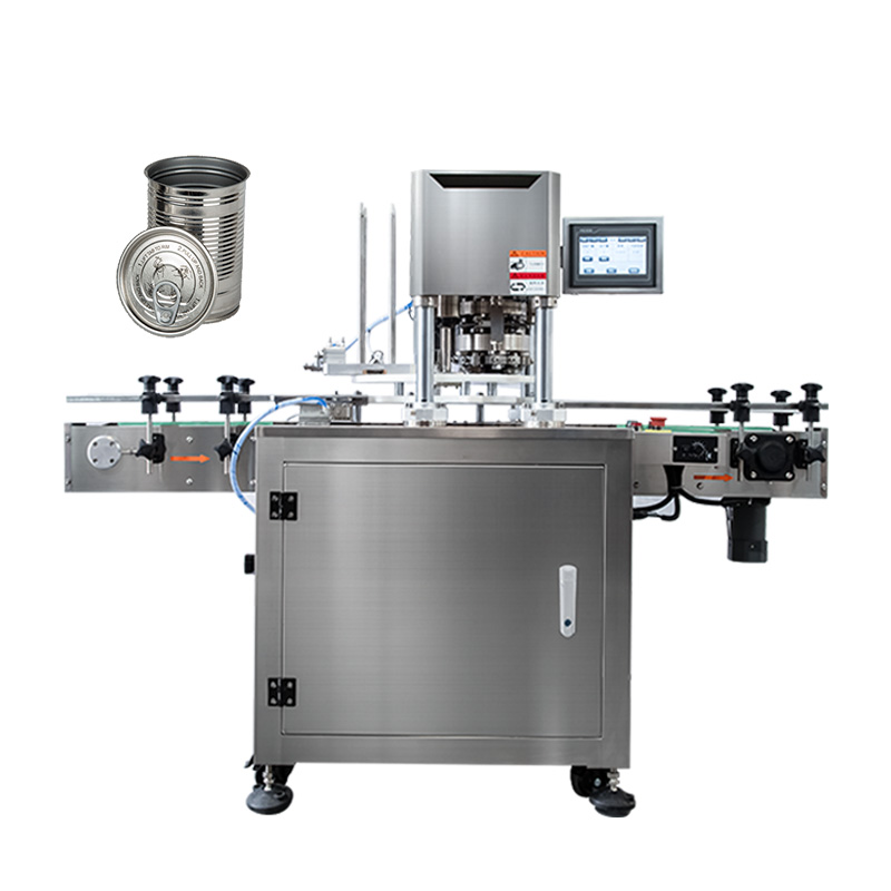 Automatic high speed vegetable seeds tin can seamer lid closing canning machine factory price