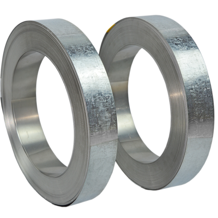 Metal Packing Belt Dx51d Z275 Gi Slit Tape Galvanized Steel Strip Construction Zinc Coated