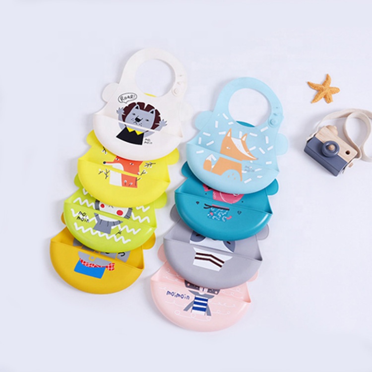 Silicone Baby Bibs Easy to Clean Silicone Bibs High Quality Waterproof