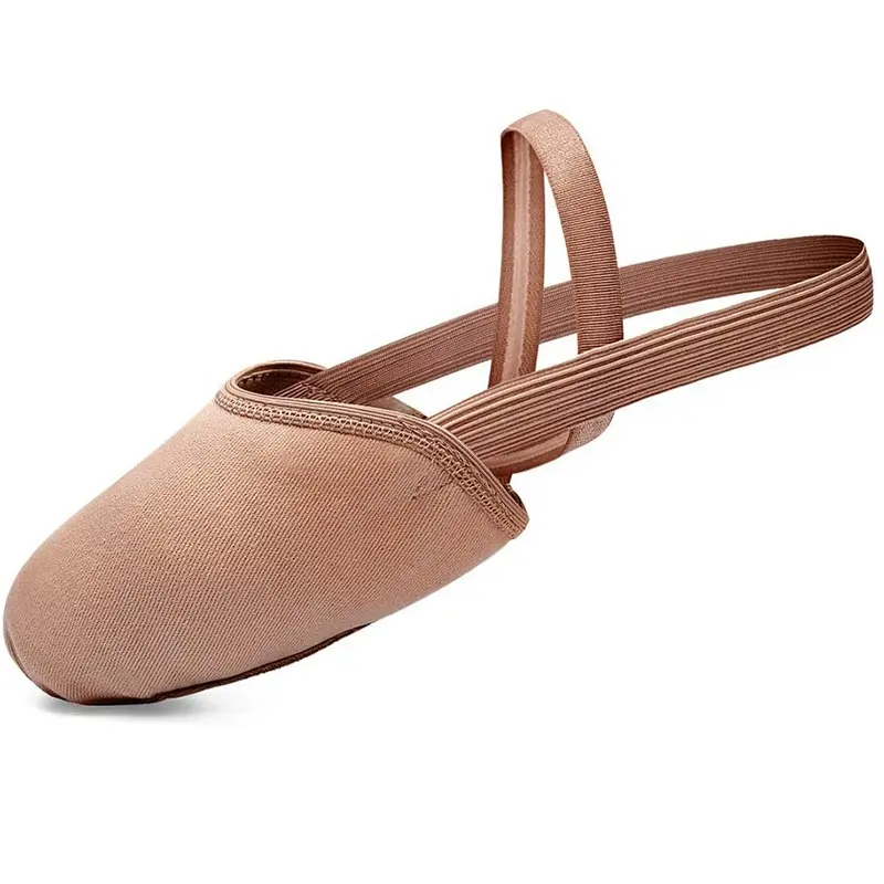 Cheap Dance Belly Dance Shoes OEM,Stretch Canvas ballet shoes with Half Sole