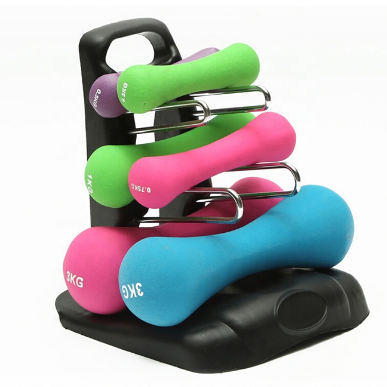 Home Gym Weights Lifting Solid Custom Logo Cast Iron Dumbbell