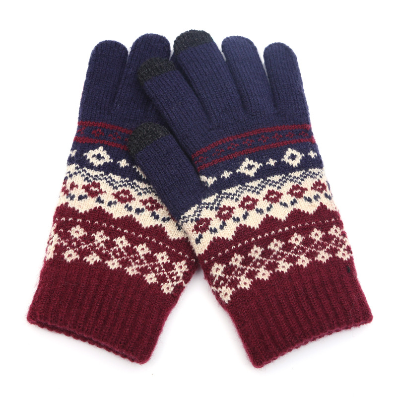 Hot Sale Funny Winter Unisex Warmer Acrylic Knitted Magic Gloves Touch Screen Gloves
