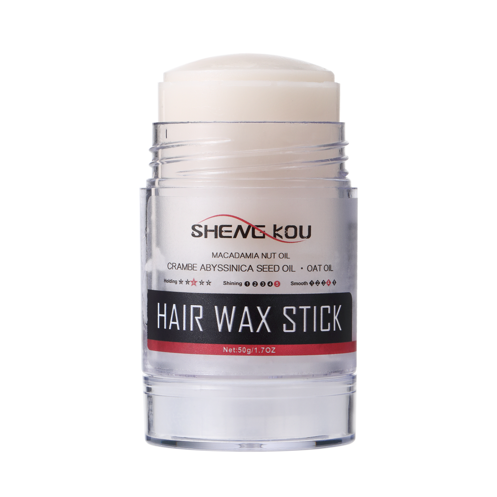 2021 hot sale private label strong hold edge control hair styling stick finishing hair wax stick for women
