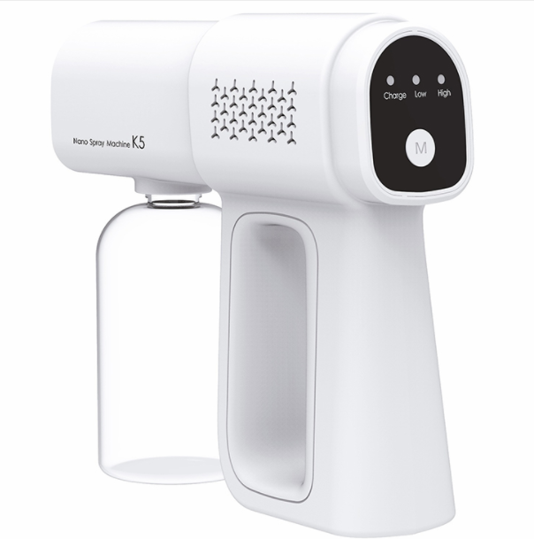K5 Nano Spray Gun Portable Wireless Mist UV Desinfektan Alcohol Sprayer Sterilizing Nano Spray Gun K5