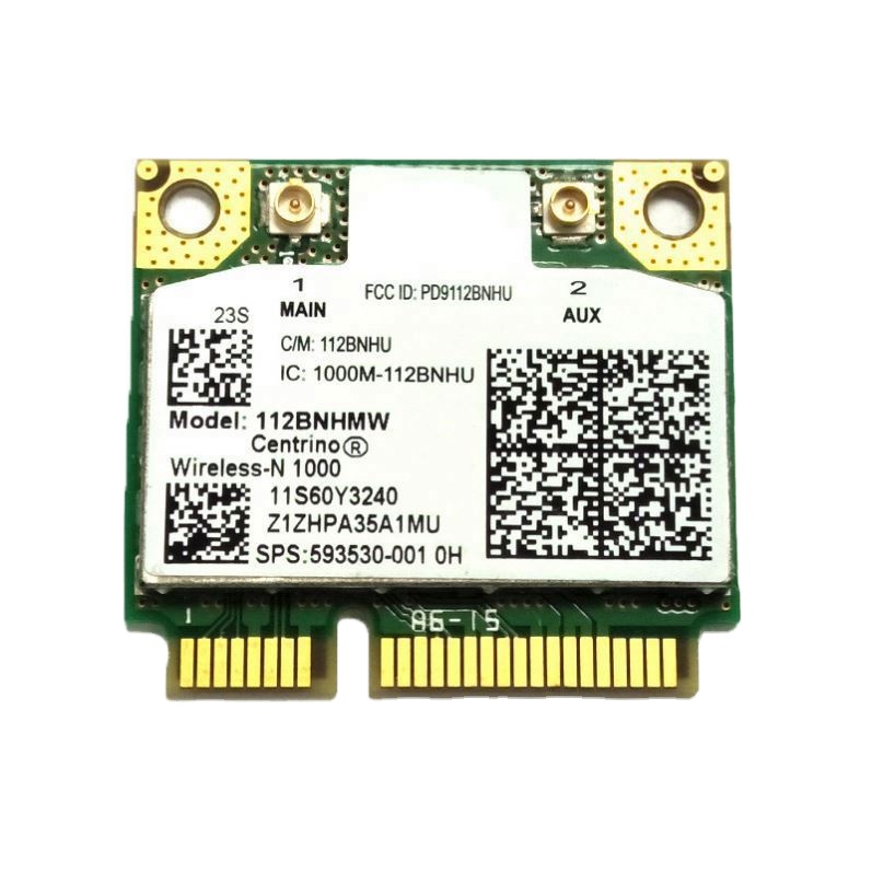 WiFi Link 1000 112BNHMW Half Mini PCI-E 802.11b/G/N беспроводная карта для T410 SL410 X201i 60Y3203