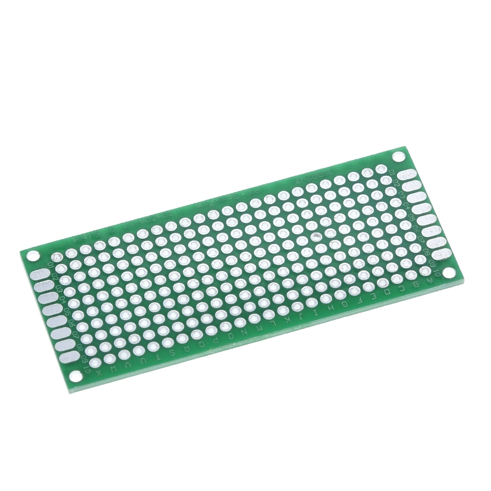 Финальная-распродажа двойная сторона Прототип PCB diy Универсальный печатные платы 3x7 см зеленый