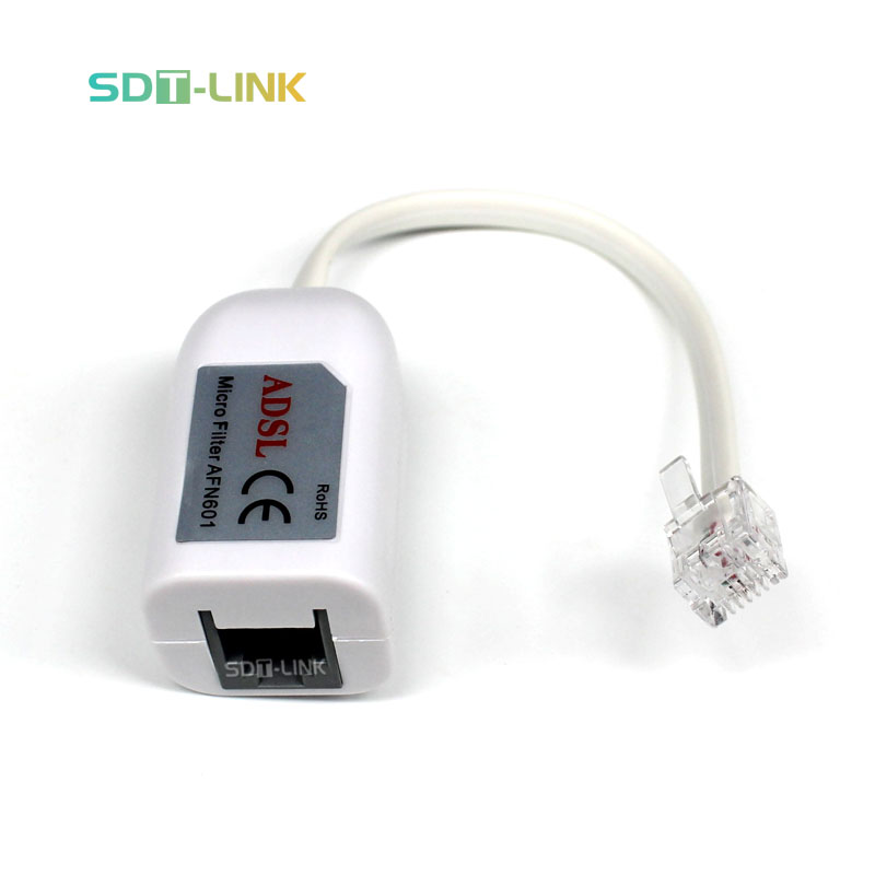 Телефонный широкополосный сплиттер ADSL сплиттер 1 минута 2 шунтирующий фильтр Телеком ADSL голосовой сплиттер