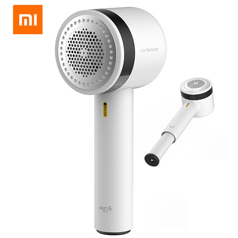 Новый триммер для волос Xiaomi Deerma Lint Remover портативный 7000р/мин мотор триммер Скрытая липкая трубка для волос