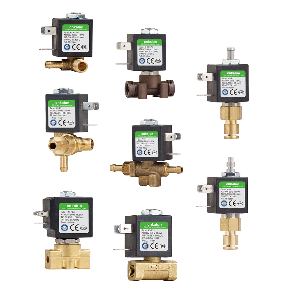2 Ways High pressure Solenoid Valve DC12V/24V AC110-240V Brass Plastic Watervalve 0.5L/min 4L/min Solenoid Valve