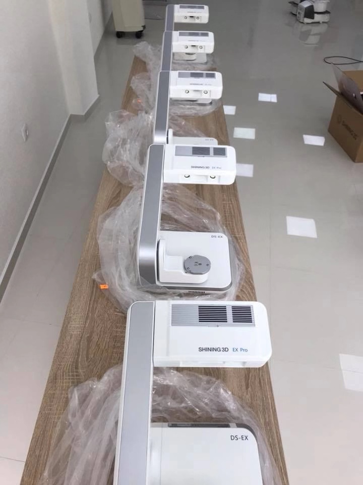Сверкающий 3d стоматологический сканер Cad/Cam стоматологическое лабораторное оборудование