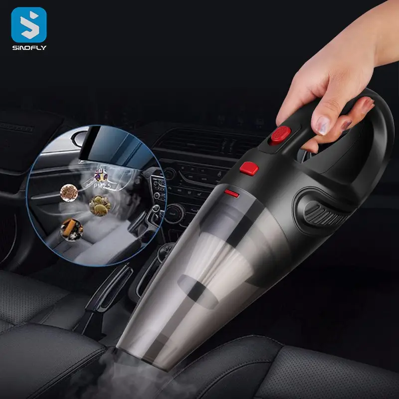 Handheld Vacuum Cleaners Brush Washing 120w Mini Portable Car Vacuum Cleaner