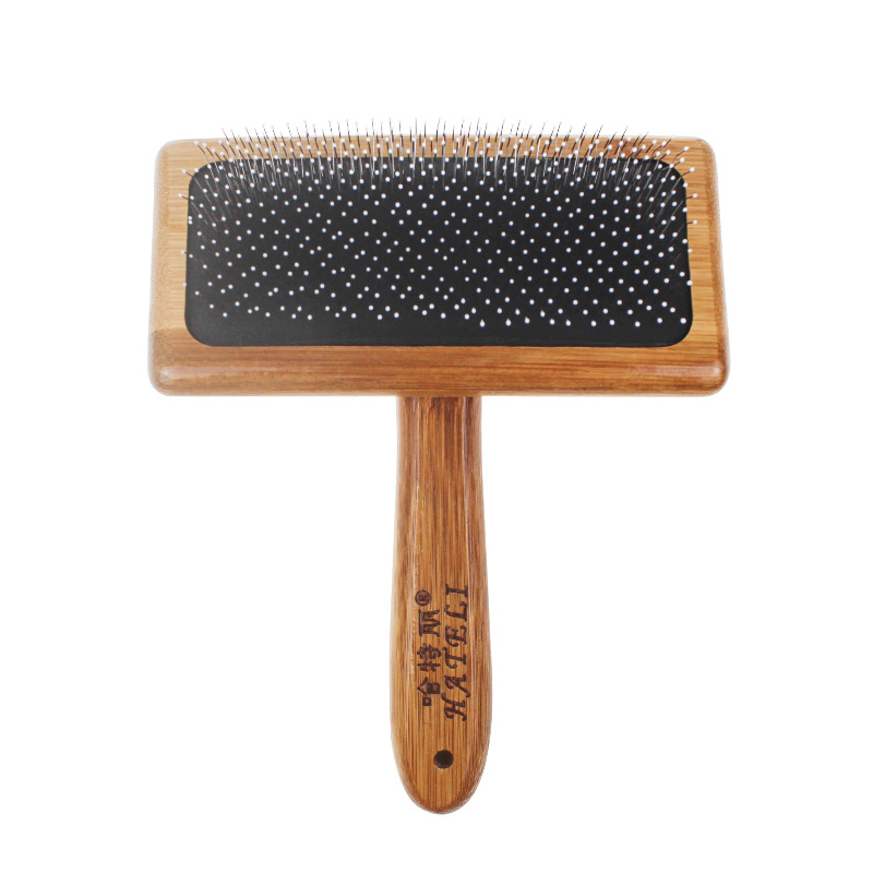Cat needle comb dog wooden handle needle comb small medium large sized dog knot untying comb