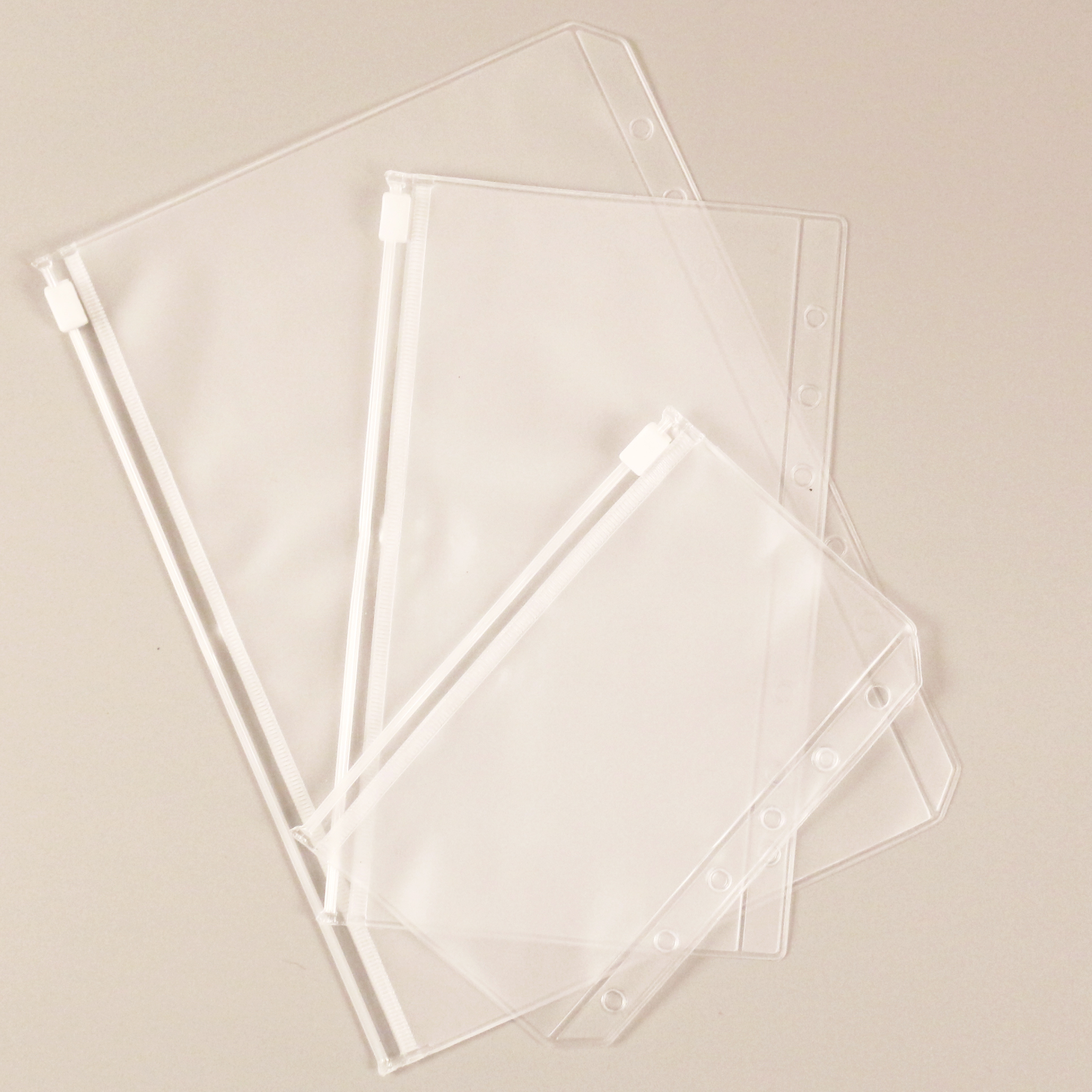 A5/A6/A7 тетрадь молнии сумка для хранения карты Организатор Пластик zip lock чехол планировщик