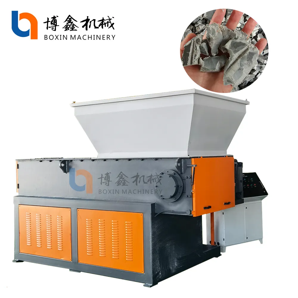 PP PE blocks Plastic Shredder Machine Crusher