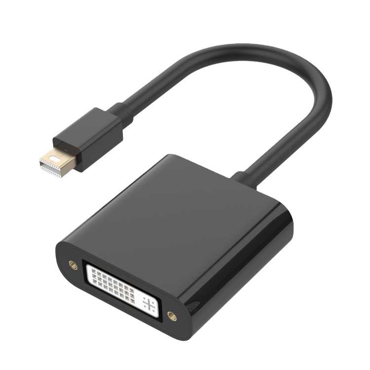 1080P мини DisplayPort штекер-гнездо DVI мини DP к DVI адаптер преобразователь Поддержка 3D для HDTV