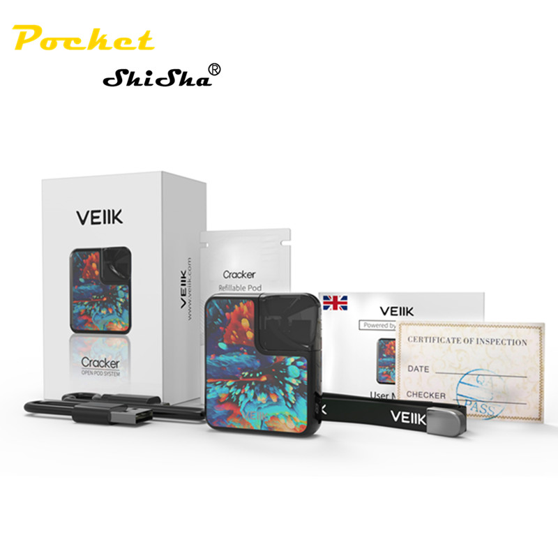 2021 Wholesale new arrival Veiik Cracker Pro Pod 2ml System Vape Starter Kit