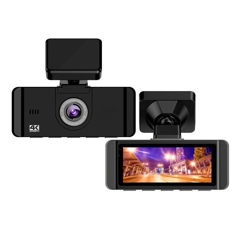4K Ultra HD 7G объектив Sony Датчик G датчик GPS управление через приложение WiFi видеорегистратор с ночным видением Автомобильный Черный Ящик видеорегистратор 4K