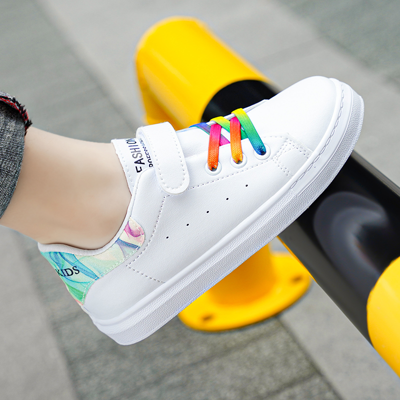 skateboard shoes for boys and girls kid white flats sneaker footwear for para ninos joggers children all match casual