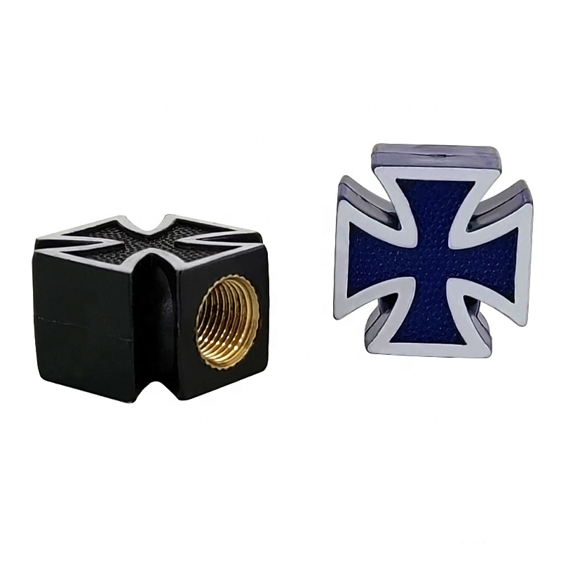Car Motorcycle Bicycle Tire Valve Cross shape wheel Tire Valve Stems Customizable Plastic Tire Pressure ca