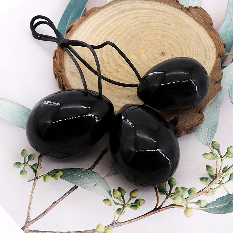 Wholesale High Quality Natural Gemstone Yoni Eggs Crystal Vaginal Eggs Set For Women Health Care