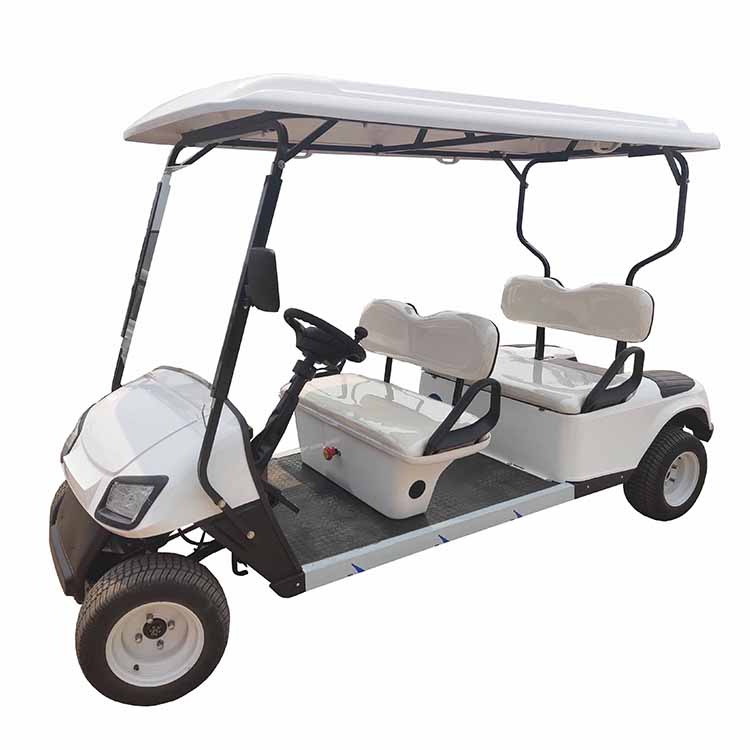 New Model 2 Seats Golf Cart with Large Storage Compartments