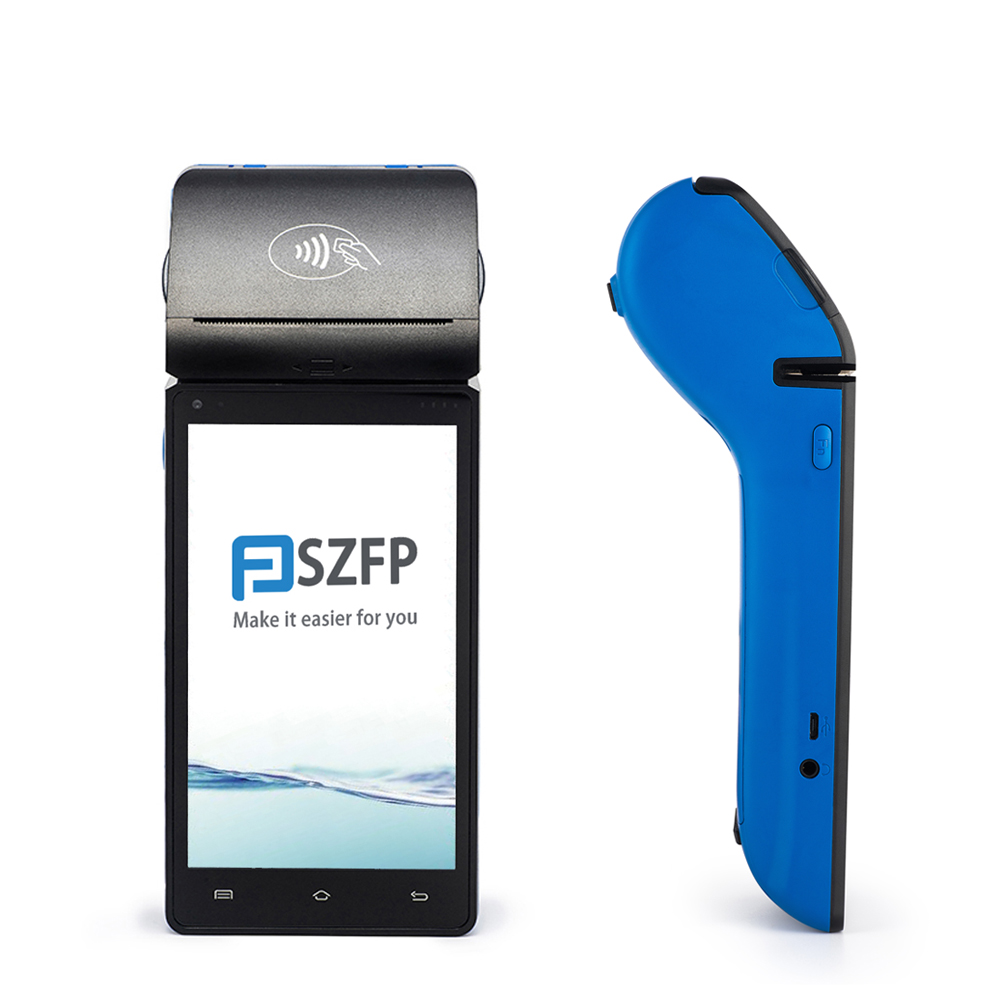 5,5 дюймовый 4G мобильный портативный POS QR-код POS WIFI NFC терминал