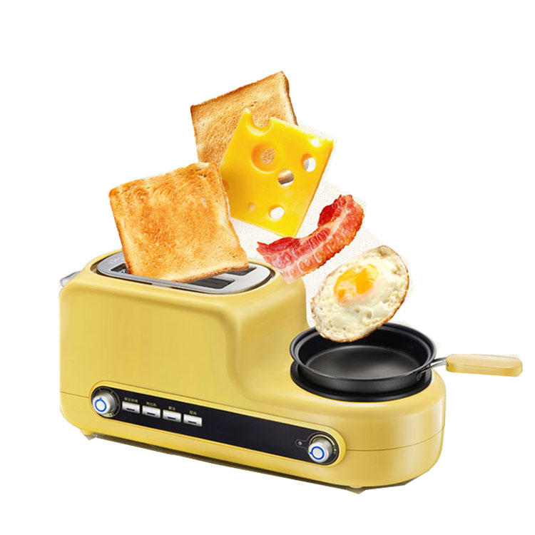 1080W home multi-function breakfast set toaster maker 5 in 1 toaster 3-in-1 toaster breakfast machine