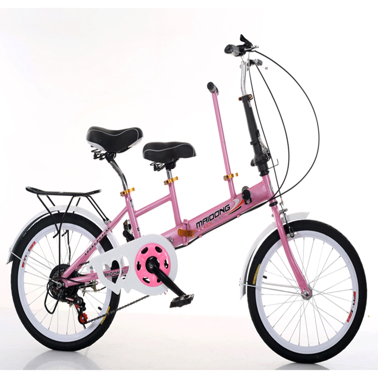 Convenient Driving Variable Speed Folding Parent-Child Bicycle