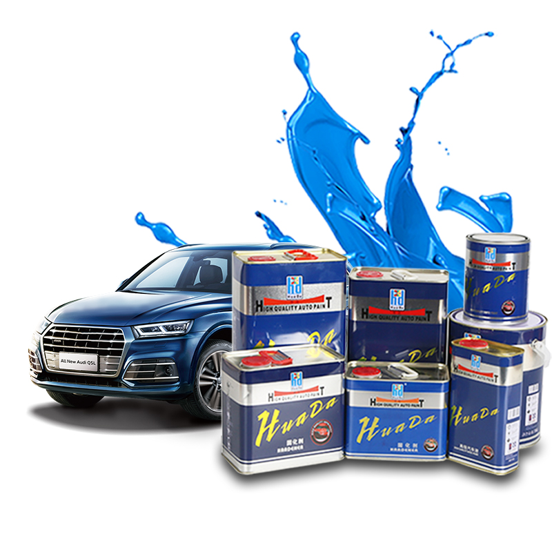 Huada краска для автомобиля прочная пленка покрытие 2k topcoat