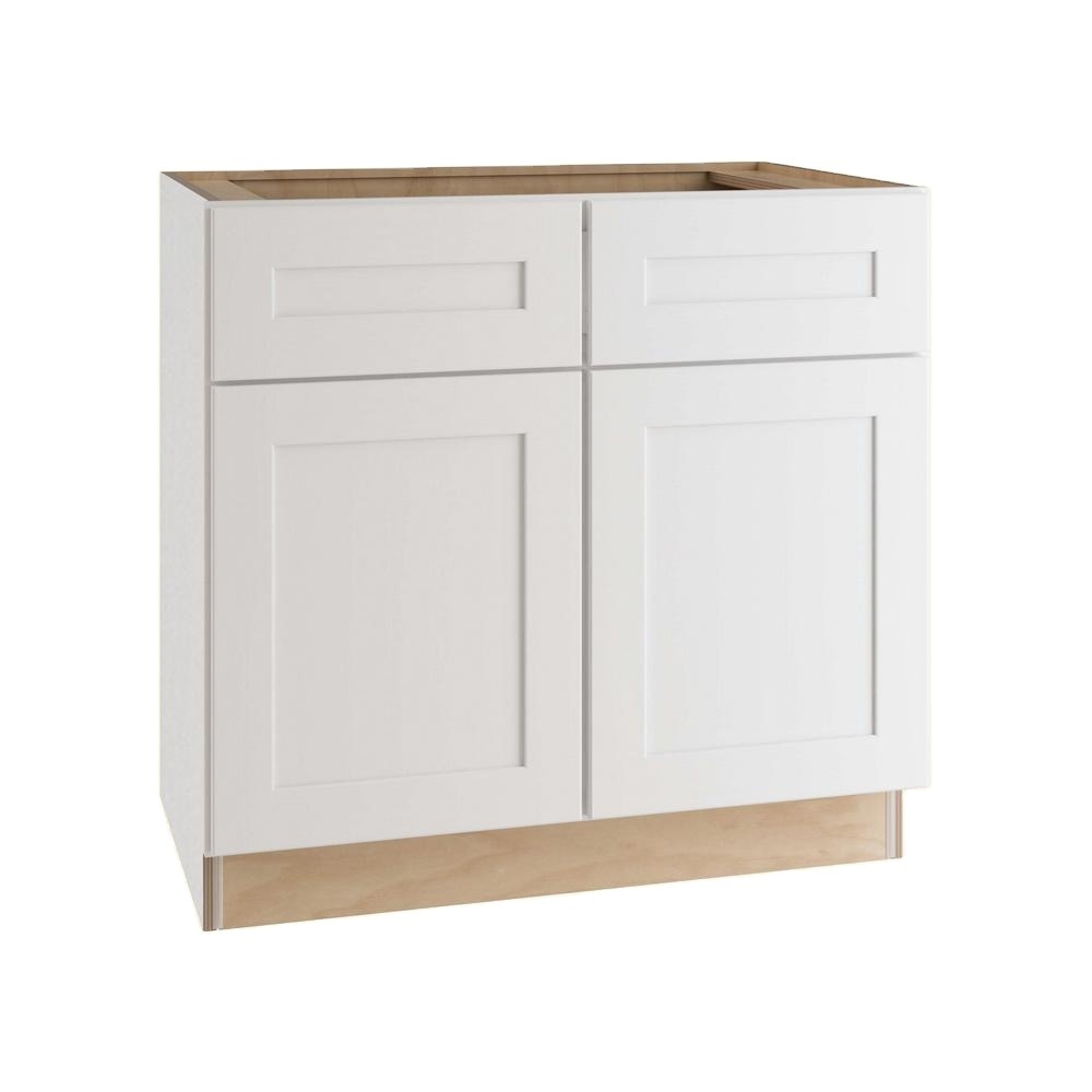 China Stock sink kitchen base cabinet small shaker style