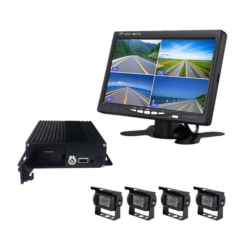 4CH 1080P HD CCTV DVR Бесплатная учетная запись с GPS 3G 4g SIM-картой в режиме реального времени мобильный видеорегистратор для грузовиков