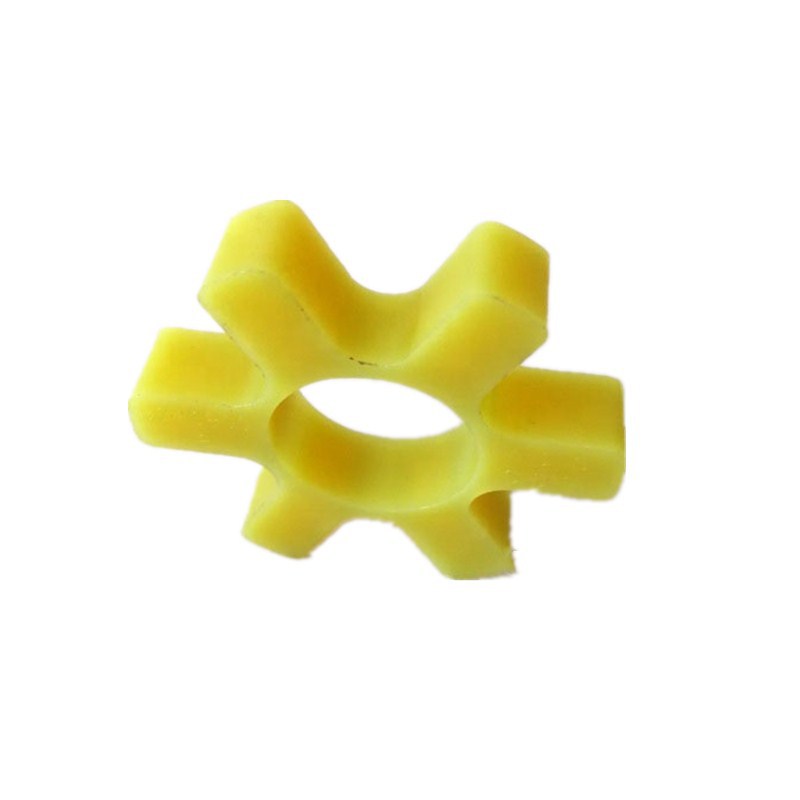 Polyurethane spider coupling rubber element plum blossom buffer elastic rubber spider element coupling
