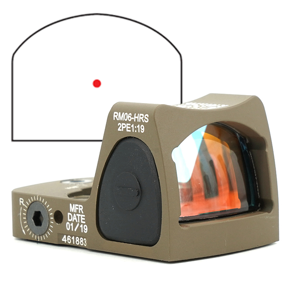 RMR Тип 2 часа RMR Deluxe Версия часов RMR 6.25MOA красный точечный прицел MIL SPEC FDE цвет